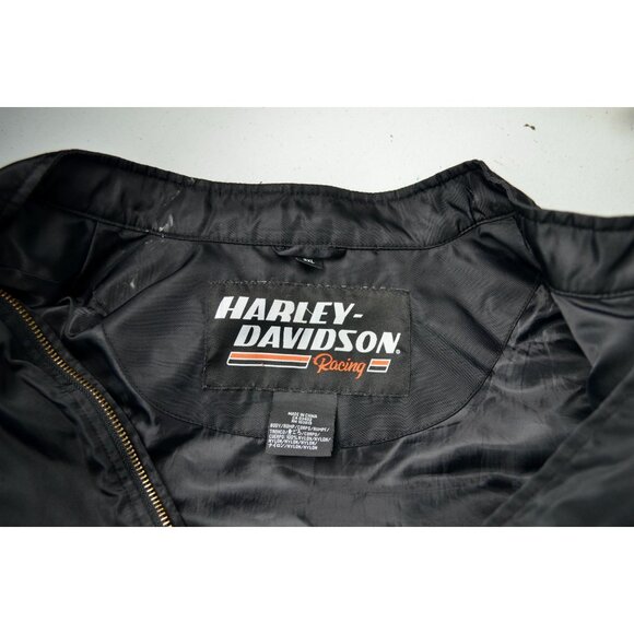 Harley Davidson Performance Scream' Eagle Racing Black Jacket 2XL - Picture 7 of 7